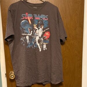 Star Wars Graphic Tee - Dark Gray size 2X
